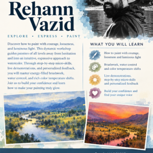 Rehann Vazid Workshop - Feb 2027
